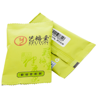  艺福堂茶叶 绿茶 安吉白茶 白茶龙井 一级特香 品尝装3克/袋