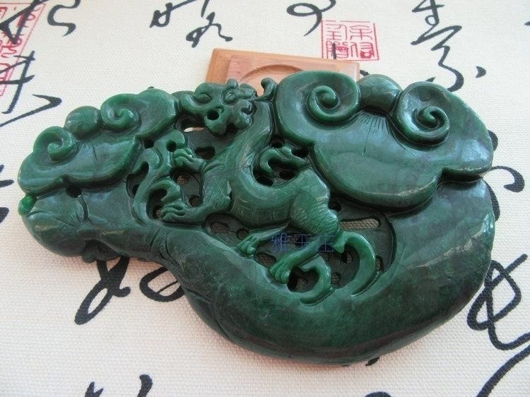 如意玉石摆件玉器雕件祖母绿缅甸翡翠玉石玩件貔貅摆件在类目 珠宝/钻石/翡翠/黄金, 翡翠(新), 其他中 - 来自Buy2taobao.com提供专业的淘宝代购服务