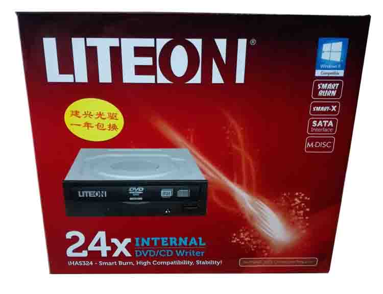 LITEON(建兴) iHAS324 24X 串口DVD刻录机 台式机DVD刻录机在类目 电脑硬件/显示器/电脑周边, 电脑周边, 光驱/刻录/DVD中 - 来自Buy2taobao.com提供专业的淘宝代购服务