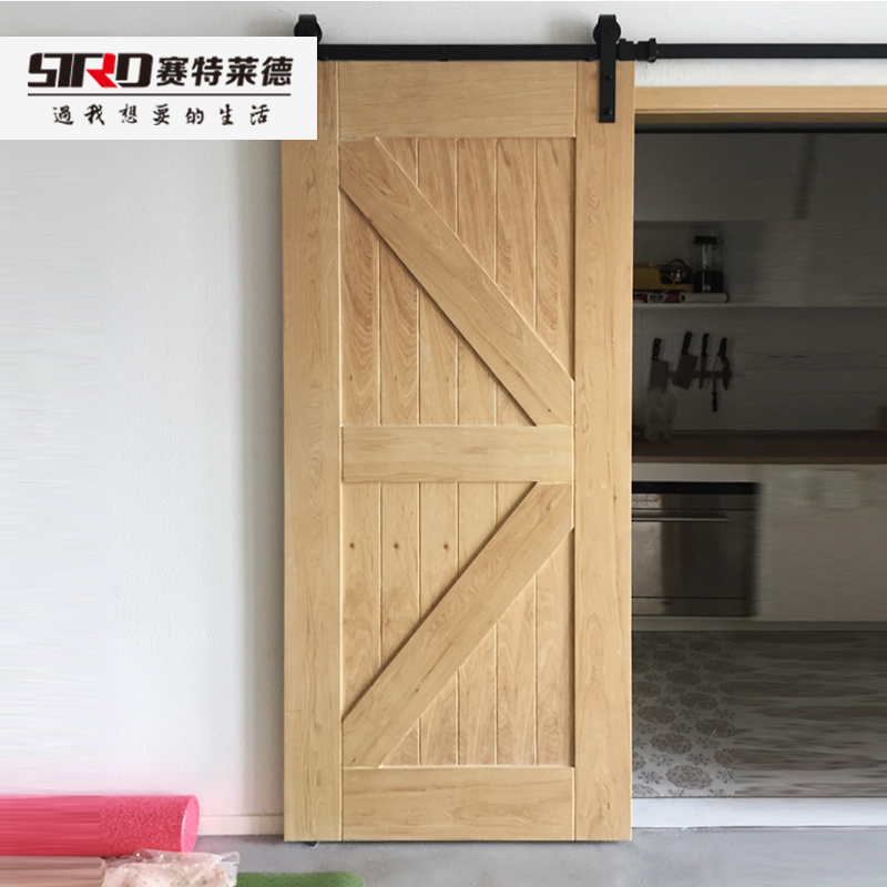kitchen balcony Northern Europe American country Mediterranean style solid wood Wood color indoor Hanging slip Barn customizedin the Whole house custom , Door , Interior doors category - from Buy2taobao.com to provide professional Taobao agent buy service