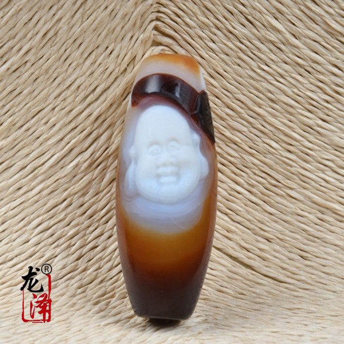 天然玛瑙手工雕刻勒子吊坠 挂件 俏色巧雕 佛 笑口常开 53*20|msdalam kategori Aksesori/Barang Kemas Fesyen, loket/loket - dari Buy2taobao.com untuk memberikan perkhidmatan ejen Taobao profesional membeli
