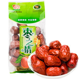  新疆和田特产小骏枣买1送相同1袋新枣红枣子零食独立包装核小