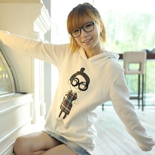 韩版可爱卡通女孩薄款...