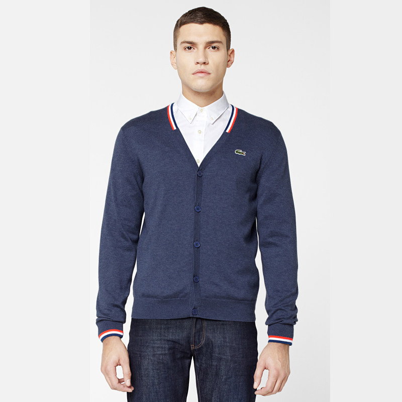 Lacoste Live 超越Jcrew 专柜 男士 <em>针织开衫</em> 优