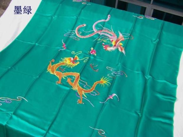 manual Suzhou embroidery Real silk Charmeuse Embroidery Quilt Quilt cover Multicolor prosperity brought by the dragon and the phoenix Wedding celebration Quilt Quilt coverin the Bedclothes , Quilt category - from Buy2taobao.com to provide professional Taobao agent buy service
