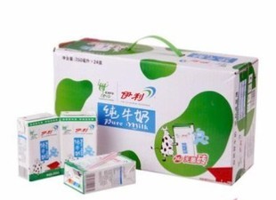 常温牛奶 伊利纯牛奶250ml*24盒 伊利合纯 北京
