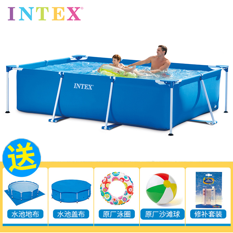 quality goods INTEX large thickening Family Pool children Child Paddling pool square Pipe rackin the Toy/Childs/Puzzle/Building block/Model , Swimming pool/Water toys , Swimming pool category - from Buy2taobao.com to provide professional Taobao agent buy service
