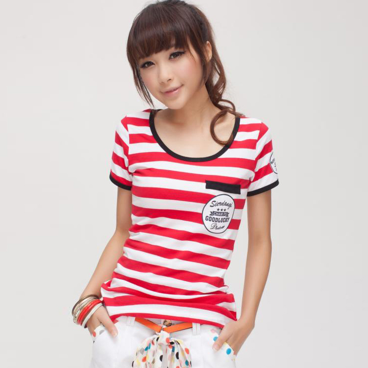 韩版夏装女学生T恤...