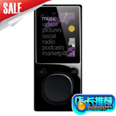 плеер 100%原装微软zune 2代 zune二代4g 8g mp4播放器