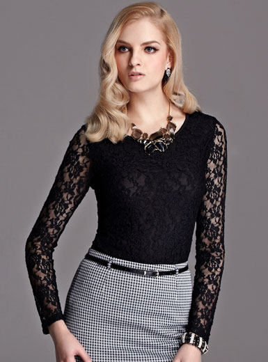 <em>梦芭莎</em>专柜正品 <em>时尚</em>百搭蕾丝长袖T恤<em>2013</em>春