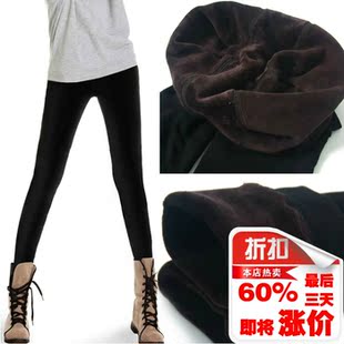   打底裤 女 秋冬 卡拉绒 加绒打底裤加厚海狸绒保暖裤子包邮
