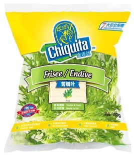  Chiquita金吉达苦细叶生菜 Endive Lettuce 100g 开袋即食