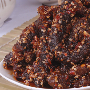  蜀道香 私房菜天椒麻辣牛肉干/肉条 麻辣味/烧烤味 四川特产100g