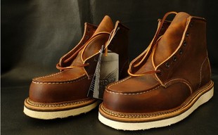  休闲户外男靴red wing 1907红翼 外贸木村经典潮鞋冬装男靴马丁靴