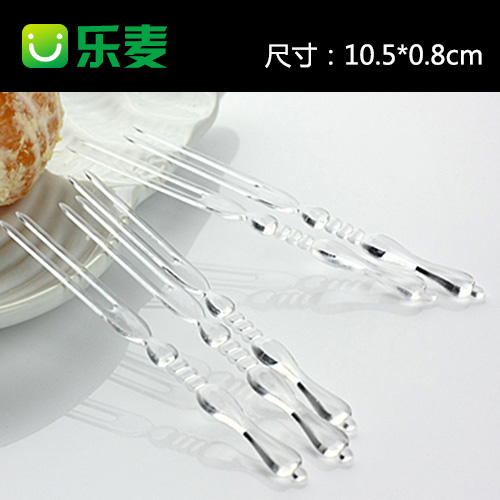 壹次性水果切盒叉 果盤沙拉果切竹節叉 水果店用高檔透明塑料叉子在類目 餐飲具, 餐具, 水果叉/水果籤中 - 來自Buy2taobao.com提供專業的淘寶代購服務