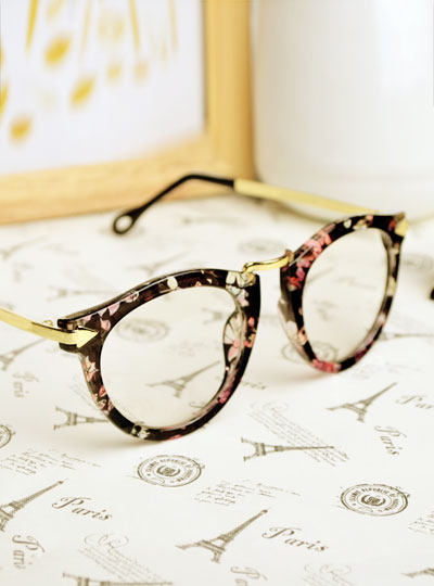 E91 retro fashion for men and women in Europe and America big black sheet glasses frame myopia frames metal round box flat mirror