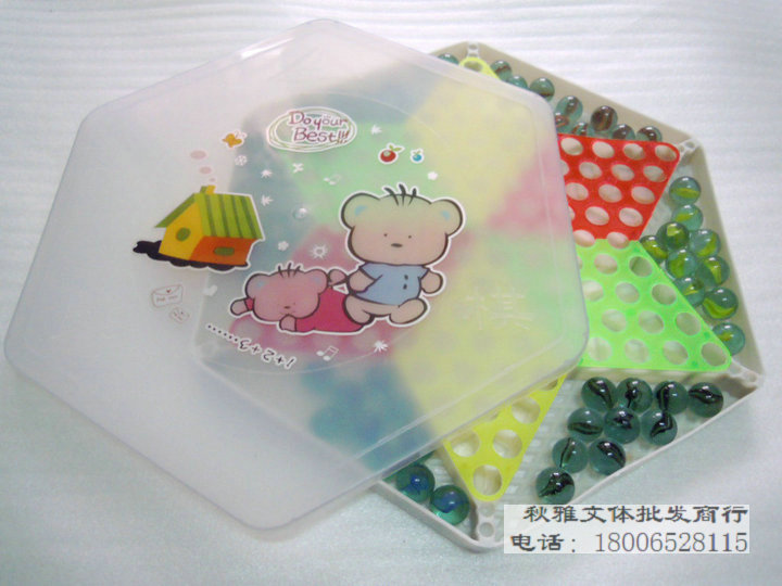 特價 六角印花跳棋 玻璃彈珠跳棋 中國傳統跳棋 兒童益智玩具批發在類目 運動/瑜伽/健身/球迷用品, 麻將/棋牌/益智類, 跳棋中 - 來自Buy2taobao.com提供專業的淘寶代購服務