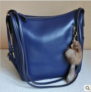  蛇年新款 韩版两用双肩背包 真皮牛皮单肩包运动糖果色女包包