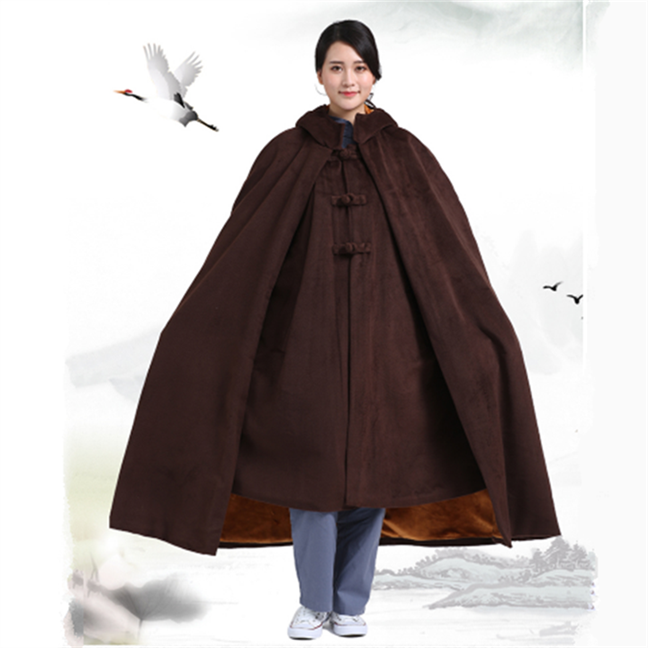 Sengfu double-deck Plush thickening meditation Cape Meditation Cape a buddism godness guanyin cloak overcoat Buddhist clothes Capein the Women's clothing/Boutique , Costume/National costume/Stage costumes , National costume/Costumes category - from Buy2taobao.com to provide professional Taobao agent buy service