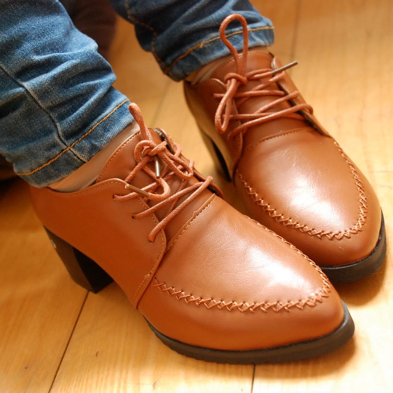 休闲单鞋春鞋春款...