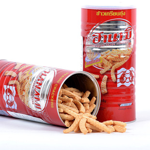  泰国特产 休闲小零食  卡乐美美味虾条110g 膨化食品