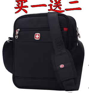  包邮正品瑞士军刀休闲单肩包 挎包SA9726斜挎包IPAD2/3平板电脑包