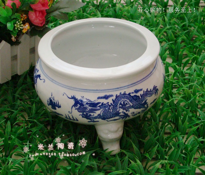 景德镇陶瓷器香炉/陶瓷青花/三足香炉佛具/青瓷熏香炉|ruв категории посуда, чайный сервиз, Садо/кадило - от Buy2taobao.com для оказания профессиональной услуги покупки агента Taobao