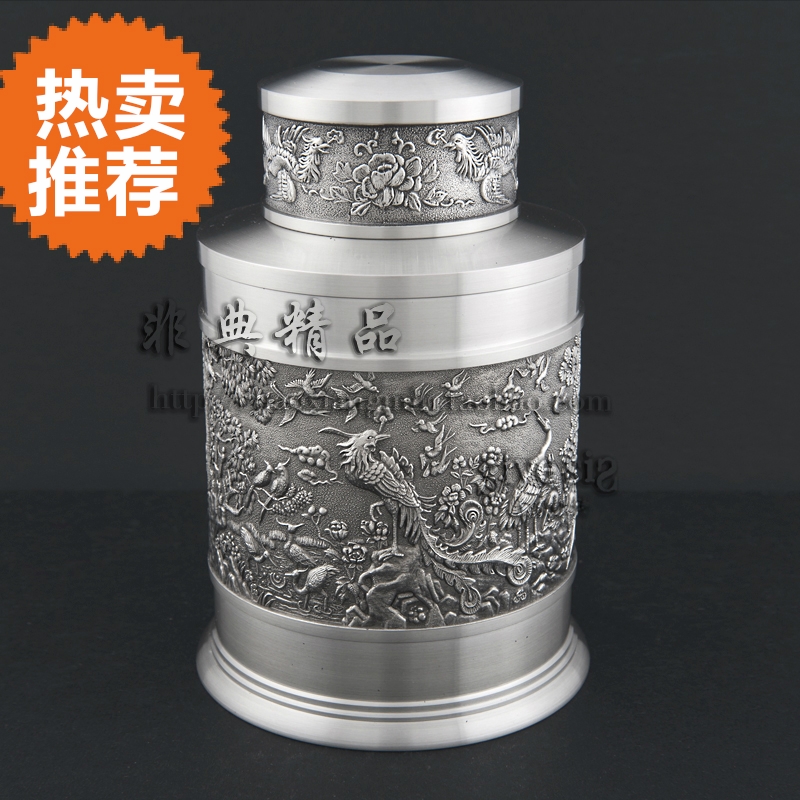 包邮皇家梵诗正品泰国锡器百鸟朝凤金属茶叶罐密封收纳盒生日礼品在类目 特色手工艺, 海外工艺品, 泰国特色中 - 来自Buy2taobao.com提供专业的淘宝代购服务