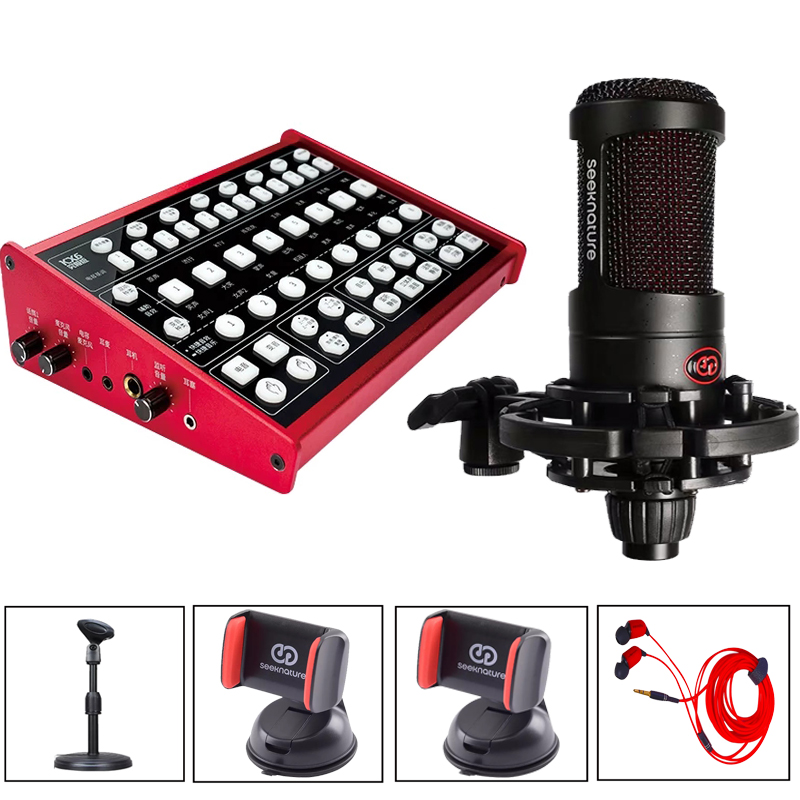 客所思 KX6究极版外置声卡套装 笔记本台式机电脑网络K歌录音设备|msdalam kategori Peralatan Audio-visual, mikrofon/mikrofon - dari Buy2taobao.com untuk memberikan perkhidmatan ejen Taobao profesional membeli