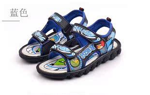 特价！正品沙滩鞋儿童凉鞋 儿童运动凉鞋 愤怒的小鸟拖鞋 30-35码