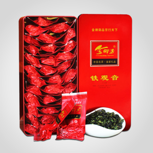  金御芳茶叶 铁观音茶叶正品安溪浓香 特级茶叶礼盒装特价买一送一