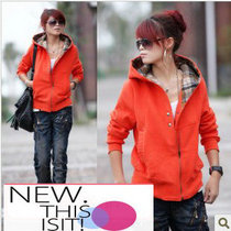 以纯 短<em>外套开衫</em>卫衣<em>女秋</em>冬装新款女装抓绒衣