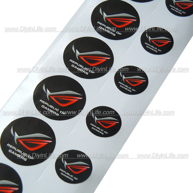 ROG personality Fan Sealer Self adhesive Refueling paste Fan decorative sticker Single pricein the 3C Digital Accessories, Cell Phone Accessories , Phone Accessories , Phone stickers category - from Buy2taobao.com to provide professional Taobao agent buy service