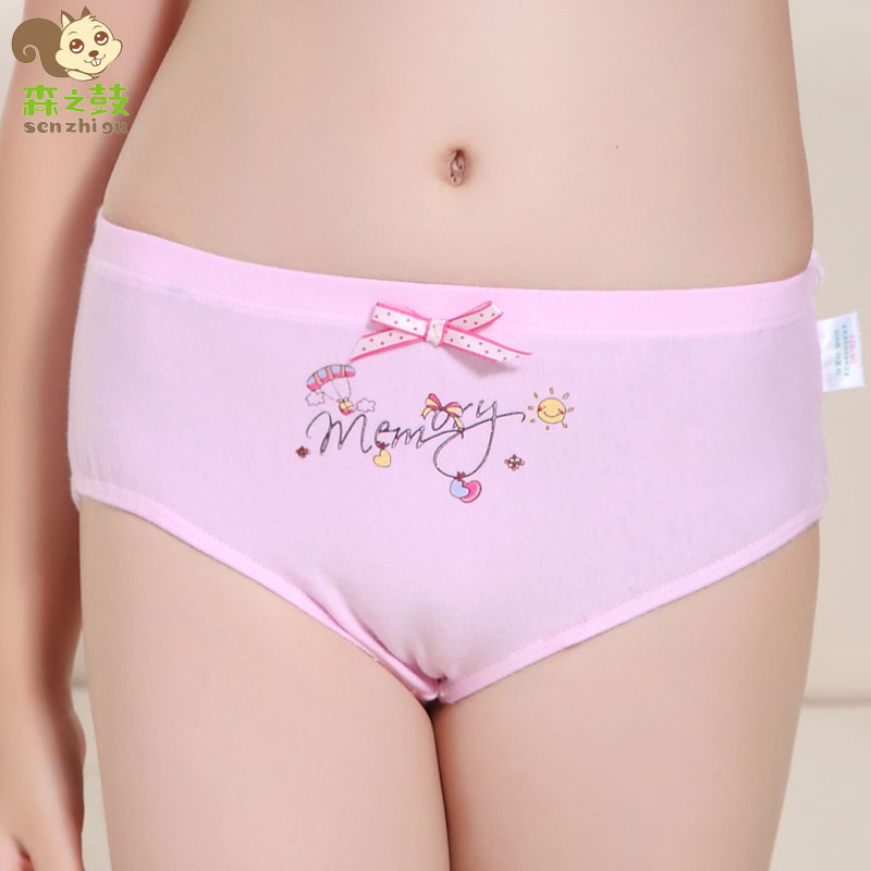 Drums of children Mori girls cotton underwear female ...