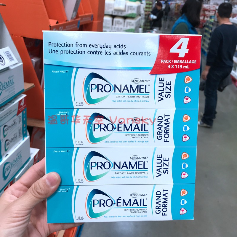 Canadian direct mail SENSODYNE Pronamel Sensodyne Teether toothpaste 4X115mlin the Care cleaners/Sanitary napkins/Paper/Aromatherapy , Shampoo bath/Personal cleanliness , Oral Care , Toothpaste category - from Buy2taobao.com to provide professional Taobao agent buy service