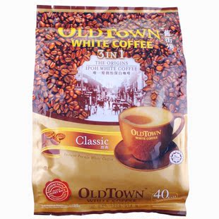  马来西亚原装 怡宝旧街场oldtown原味白咖啡老街 600g15支 马版