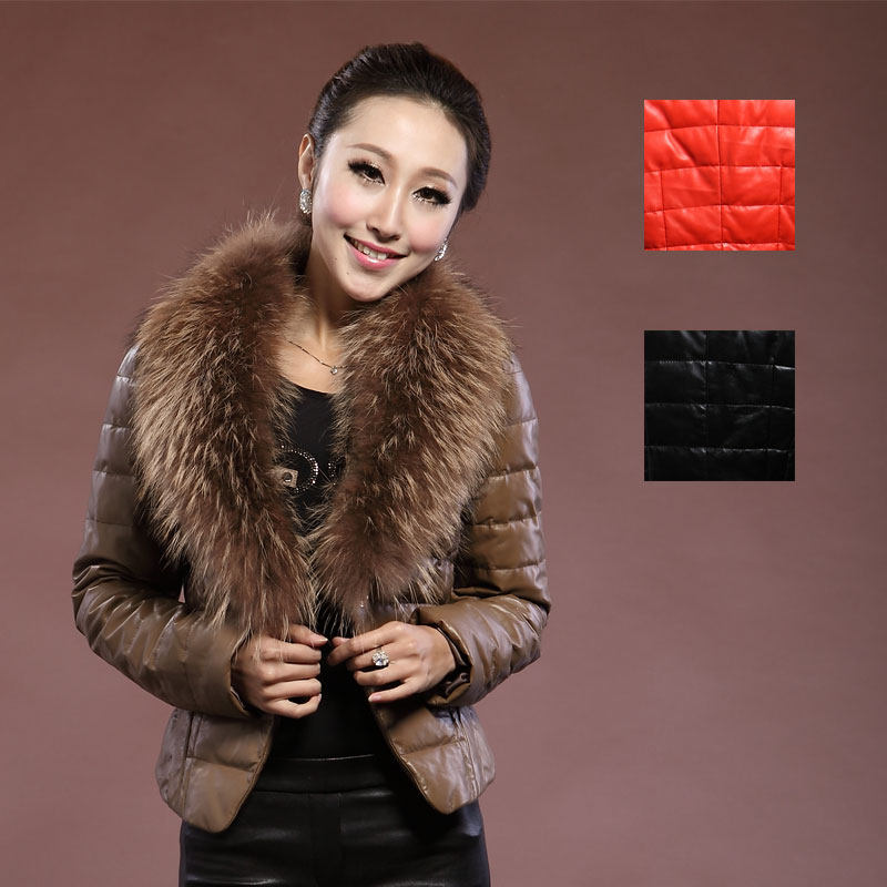 【多图】海宁羊皮女款<em>羽绒服</em> - 海宁羊皮女款羽