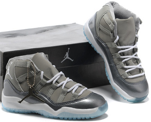  乔丹11代运动儿童篮球鞋新款耐克男女童正品NIKE儿童鞋代购高帮鞋