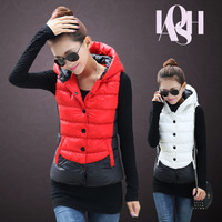 2013新款女装羽绒<em>棉马甲女秋冬</em>韩版时尚百搭