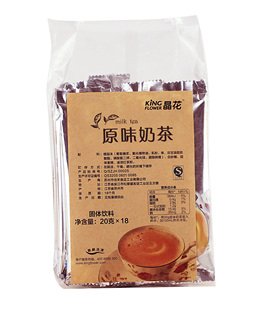  晶花三合一原味奶茶粉条装 20克*18条 专属奶茶店的味道