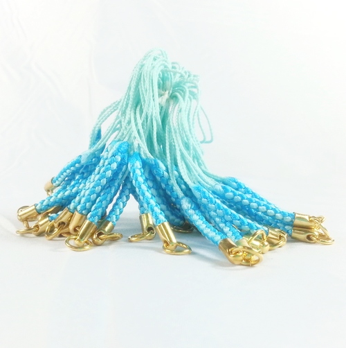 Clearance Sale Pendant Rope Hand-knitted Phone rope Boutique Lanyard Corn line Rayon Twisted rope Light bluein the Accessories/Fashion Jewelry, DIY Fitting , Rope category - from Buy2taobao.com to provide professional Taobao agent buy service