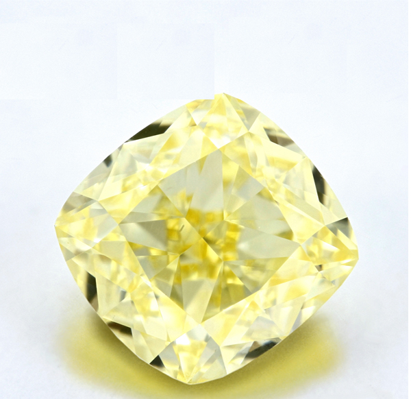 迪拉芙正品 GIA裸钻 彩色钻石 0.93克拉公主方VS fancy yellow 迪拉芙正品 GIA裸钻 彩色钻石 0.93克拉公主方VS fancy yellow