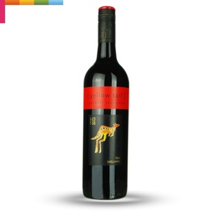  正品 澳大利亚原瓶进口红酒黄尾袋鼠yellow tail赤霞珠干红葡萄酒