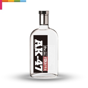  唯一正品授权 包邮 AK-47 伏特加/Vodka 500毫升40度洋酒 AK47酒