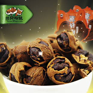  【三只松鼠_真好剥山核桃】手剥升级版临安特产核桃奶油味95g HG1