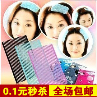 我爱大美人 女人秀 魔法刘海贴美容前发贴 固定无痕发贴粘发发饰