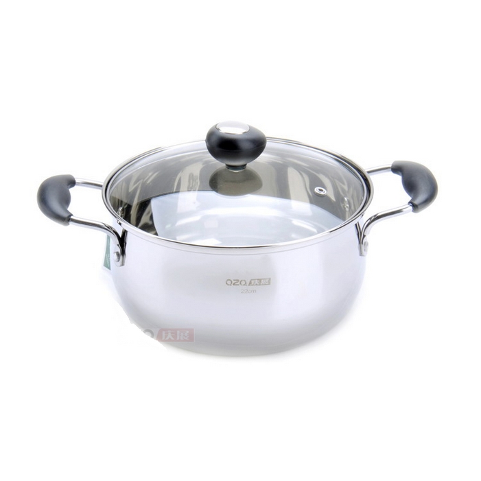 Qing exhibition 18-22CM visual Soup pot thickening Stainless steel stockpot Skilletin the Kitchen/Cooking utensils , Cooking utensils , Cookware/Pot/Kettle , Stockpot category - from Buy2taobao.com to provide professional Taobao agent buy service