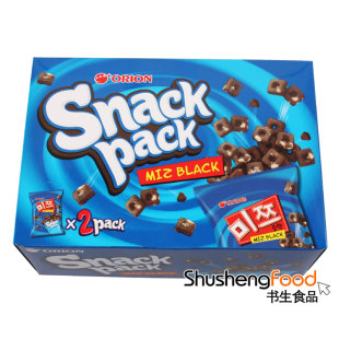  [书生海味店] 韩国好丽友脆米棋子饼干(巧克力味)76g(106) 香脆