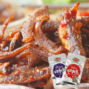  [书生] 口水娃口水鱼(香辣味)16g(18)小鱼仔鱼干湖南特产毛毛鱼