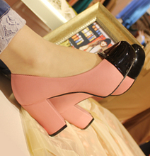 Retro high-heel fashion shoes in Spring